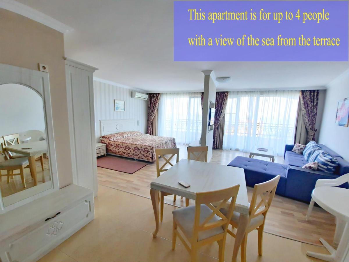 Private Super Apartments By Sea In Apart Hotel ! Pomorie Buitenkant foto