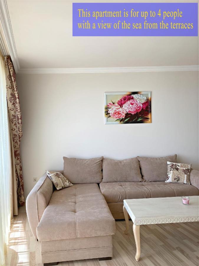 Private Super Apartments By Sea In Apart Hotel ! Pomorie Buitenkant foto