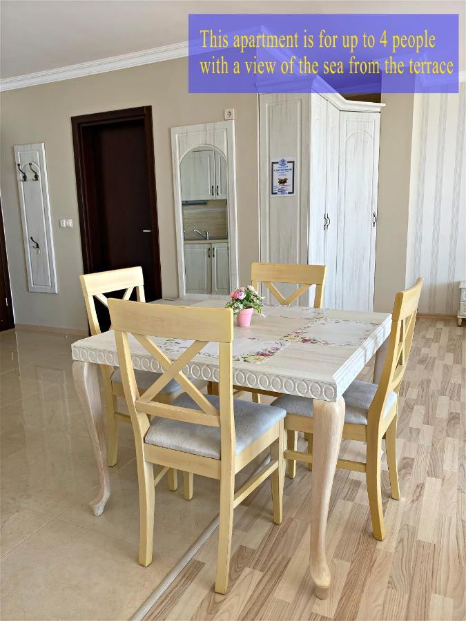 Private Super Apartments By Sea In Apart Hotel ! Pomorie Buitenkant foto