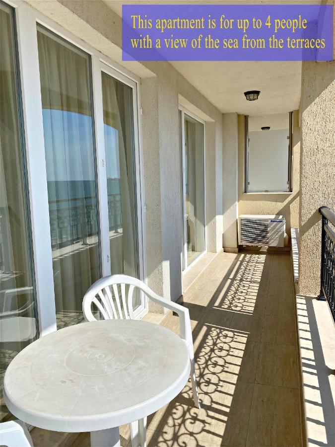 Private Super Apartments By Sea In Apart Hotel ! Pomorie Buitenkant foto