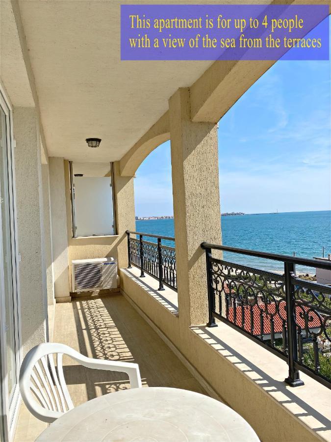 Private Super Apartments By Sea In Apart Hotel ! Pomorie Buitenkant foto