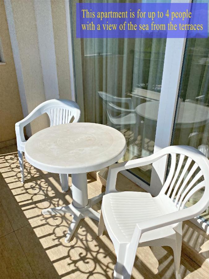 Private Super Apartments By Sea In Apart Hotel ! Pomorie Buitenkant foto